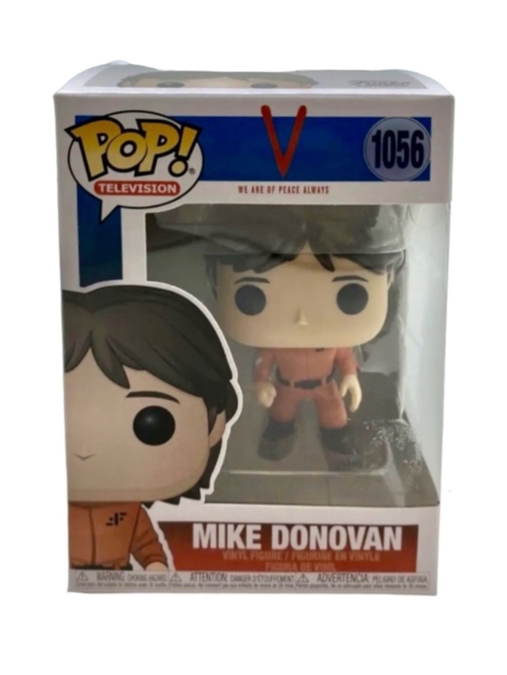 Funko Pop~Television~V: We are of Peace Always~Mike Donovan #1056 (VAULTED) NWT
